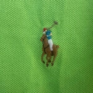 Ralph Lauren Men's Lime Polo Shirt